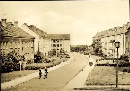 Ak Hohenmölsen im Burgenlandkreis, Erich Weinert Straße