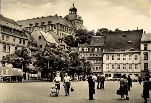 Ak Weißenfels an der Saale, Marktplatz