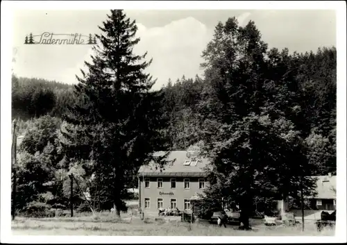 Ak Hirschsprung Altenberg im Erzgebirge, Ladenmühle, Betriebsferienheim