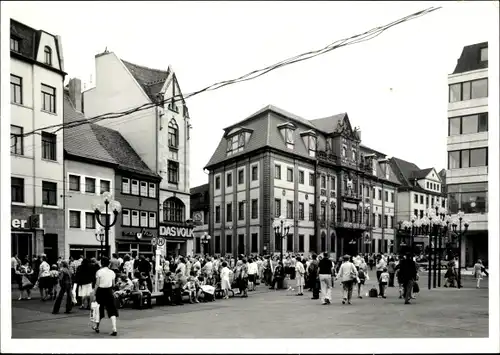 Ak Erfurt in Thüringen, Fußgängerzone