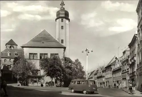 Ak Weida in Thüringen, Rathaus