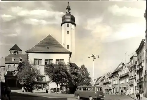 Ak Weida in Thüringen, Rathaus