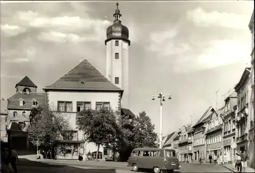 Ak Weida in Thüringen, Rathaus