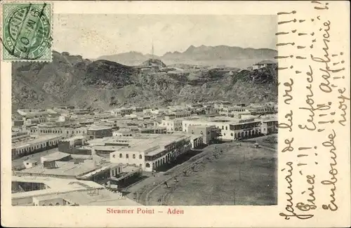 Ak Aden Jemen, Steamer Point