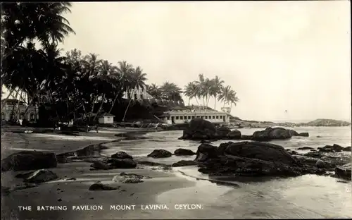 Ak Ceylon Sri Lanka, Mount Lavinia Hotel, the Bathing Pavilion