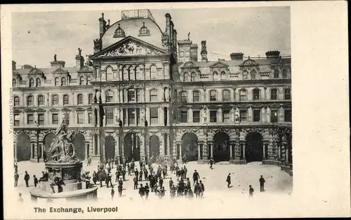 Ak Liverpool Merseyside England, The Exchange