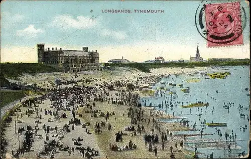 Ak Tynemouth Tyne and Wear England, Longsands