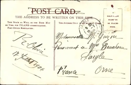 Ak Jersey Kanalinseln, The Parade an Don Monument