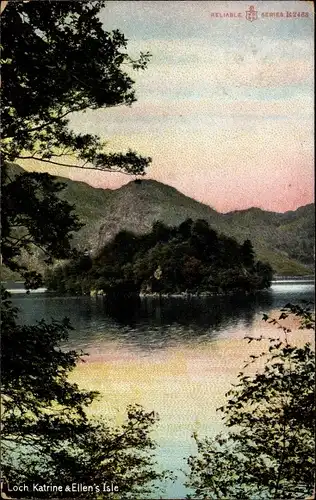 Ak Schottland, Loch Katrine and Ellen's Isle