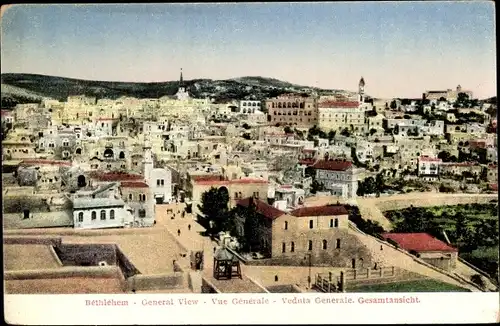 Ak Bethlehem Palästina, Vue generale