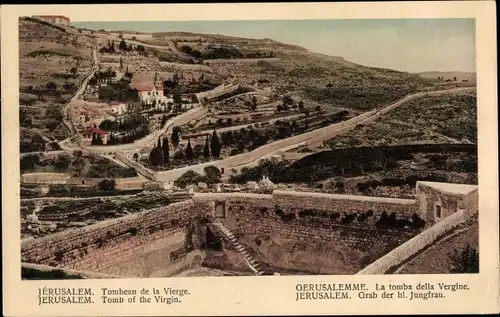 Ak Jerusalem Israel, Grab der hl. Jungfrau
