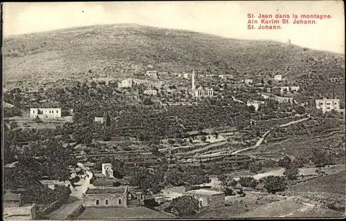 Ak Ain Karim En Kerem Jerusalem Israel, Gesamtansicht