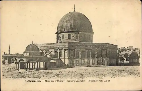 Ak Jerusalem Israel, Moschee von Omar