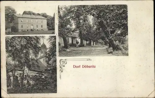 Ak Dallgow Döberitz im Havelland, Truppenübungsplatz, Gebäude, Bäume, Ortsansicht