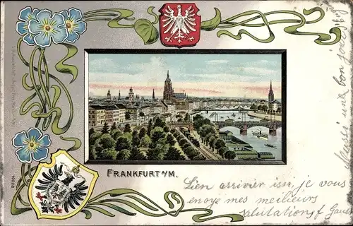 Wappen Litho Frankfurt am Main, Gesamtansicht