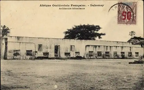 Ak Dahomey Benin, Architecture dahomeenne