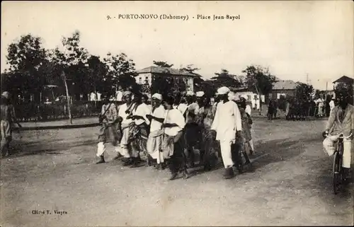 Ak Porto Novo Dahomey Benin, Place Jean Bayol