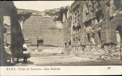 Ak Roma Rom Lazio, Terme di Caracalla, Sala Centrale