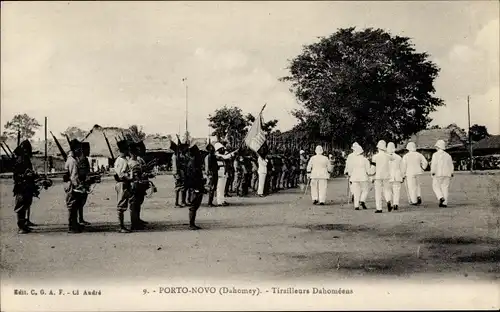Ak Porto Novo Dahomey Benin, Tirailleurs Dahomeens