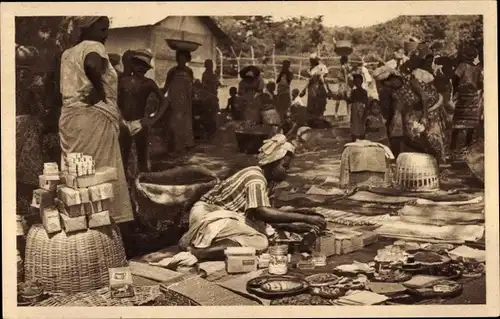 Ak Savalou Benin, Scene du Marche