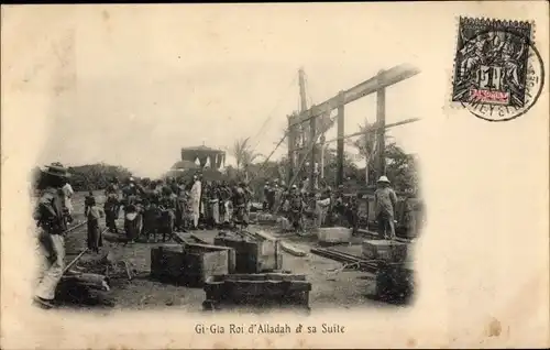 Ak Dahomey Benin, Gi Gla Roi d'Alladah el sa Suite