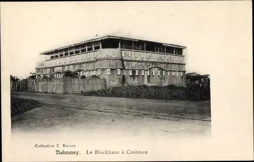 Ak Cotonou Dahomey Benin, Le Blockhaus