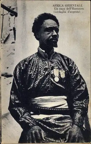 Ak Africa Orientale, Un capo dell' Hamatien