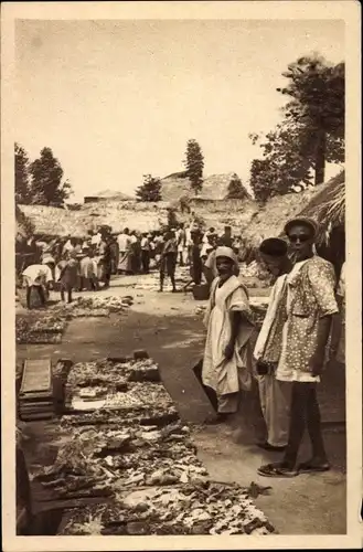 Ak Porto Novo Dahomey Benin, Le Marche des Ossements