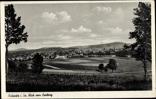 Ak Pulsnitz in Sachsen, Blick vom Eierberg