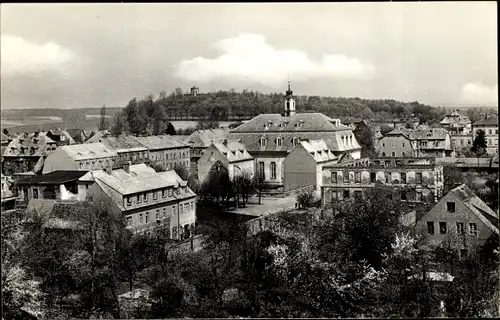 Ak Herrnhut in Sachsen, Teilansicht