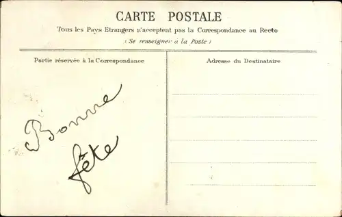 Ak Je t'aime, Mann mit großer Nase, Blumenorakel