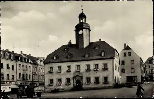 Ak Meerane in Sachsen, Rathaus