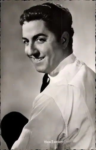 Ak Sänger Vico Torriani, Portrait