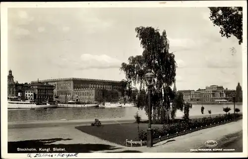 Ak Stockholm Schweden, Kungl. Slottet