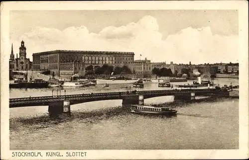 Ak Stockholm Schweden, Kungl. Slottet