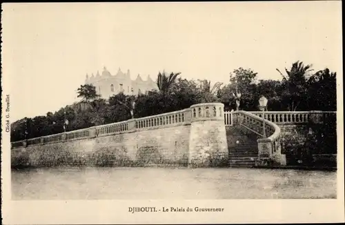 Ak Djibouti Dschibuti, Le Palais du Gouverneur