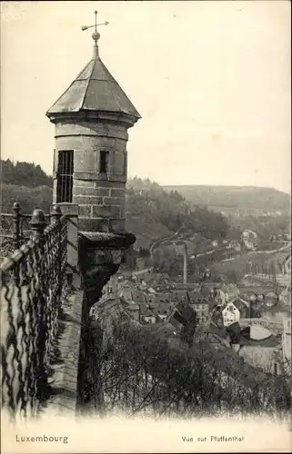 Ak Pfaffenthal Luxemburg, Vallee d'Eich