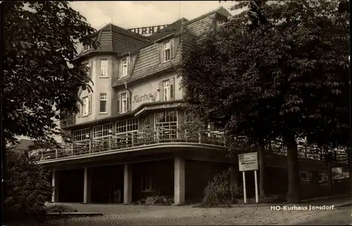 Ak Jonsdorf in Sachsen, HO Kurhaus