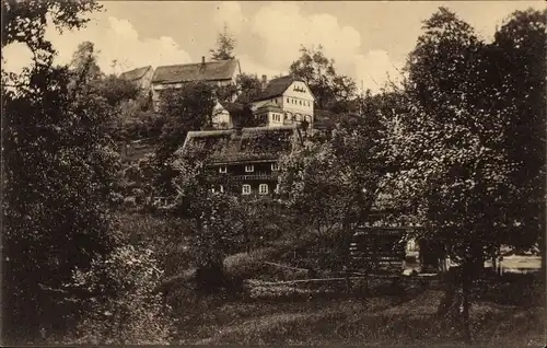 Ak Lückendorf Oybin Oberlausitz, Niederau