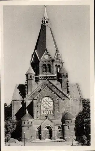 Ak Riesa an der Elbe Sachsen, Trinitatiskirche