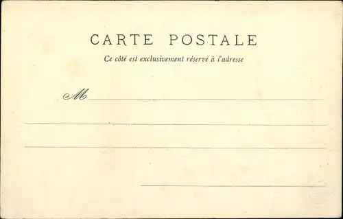 Ak Brazzaville Französisch Kongo, Palmier eventail