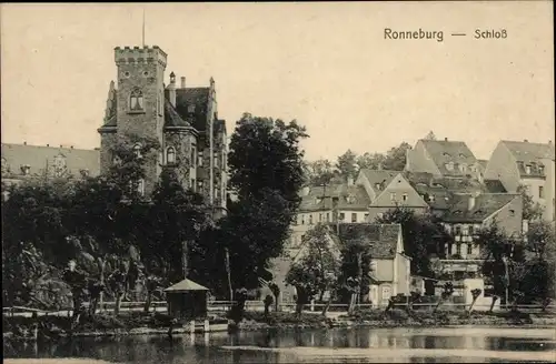 Ak Ronneburg im Kreis Greiz Thüringen, Schloss