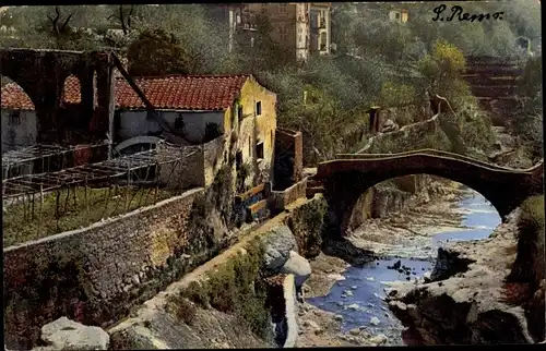 Ak San Remo Ligurien, Riviera di Ponente