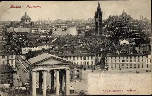 Ak Milano Mailand Lombardia, Panorama