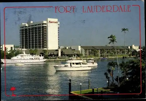 Ak Fort Lauderdale Florida USA, Marriott Hotel and Marina, Yachten