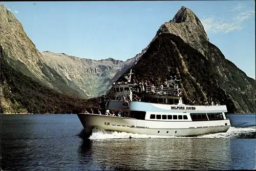 Ak Milford Sound Southland Neuseeland, M. V. Milford Haven