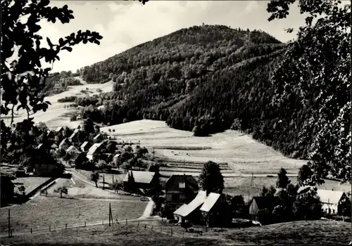 Ak Waltersdorf Großschönau Oberlausitz, Lausche, Panorama