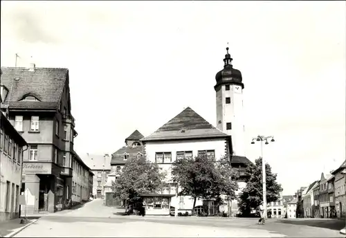 Ak Weida in Thüringen, Rathaus