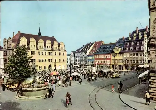 Ak Naumburg an der Saale, Wilhelm Pieck Platz