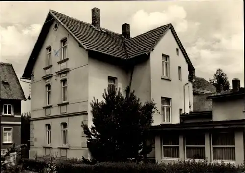 Ak Bad Klosterlausnitz in Thüringen, Pension Schmidt